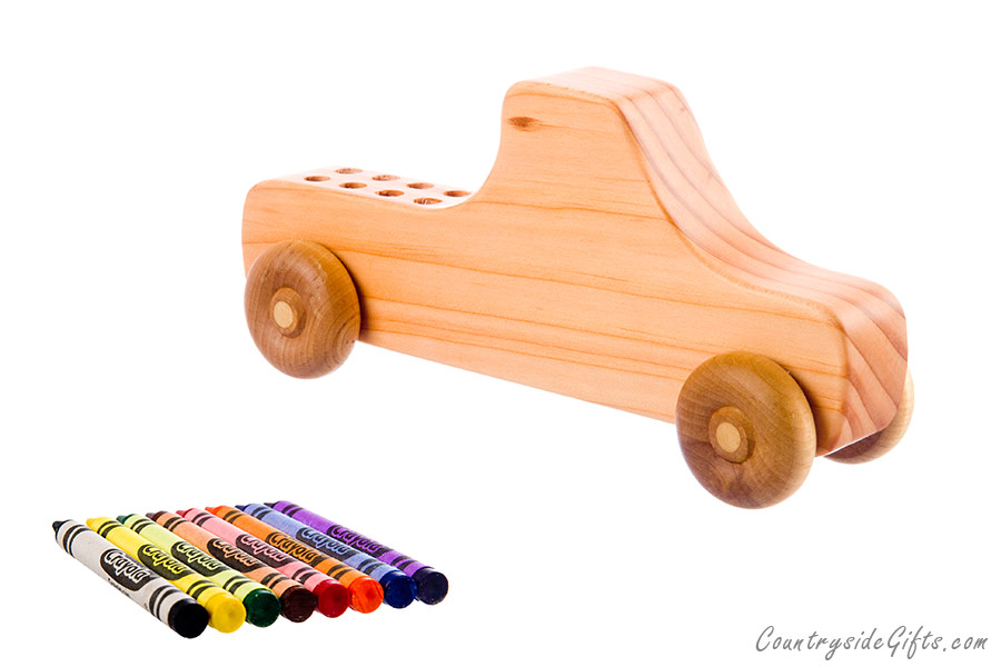 Wooden Pickup Truck Crayon Holder Countryside Gifts, LLC