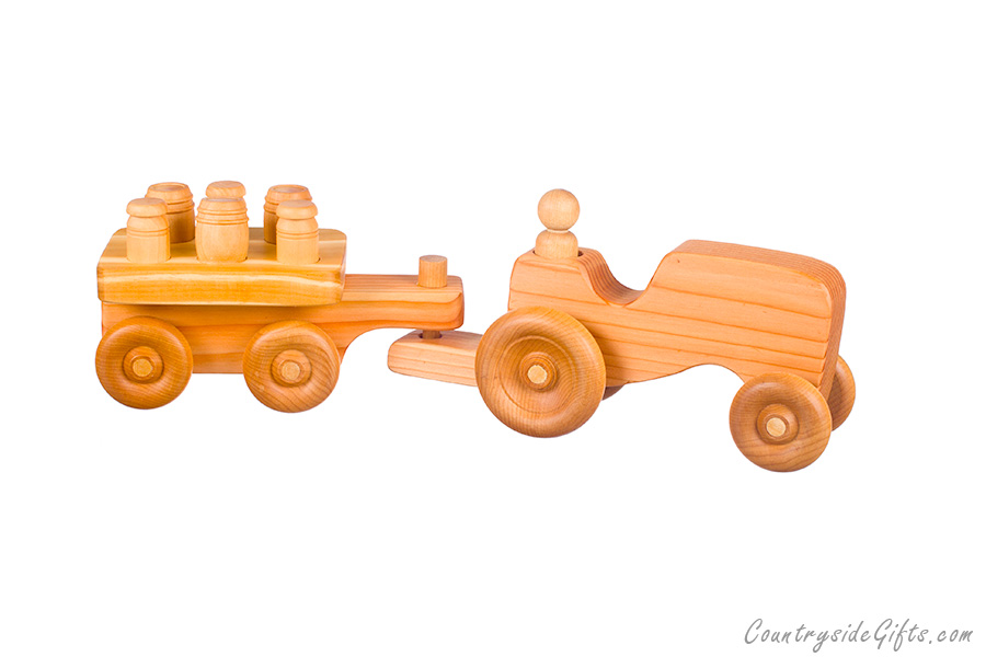 wooden toy farm